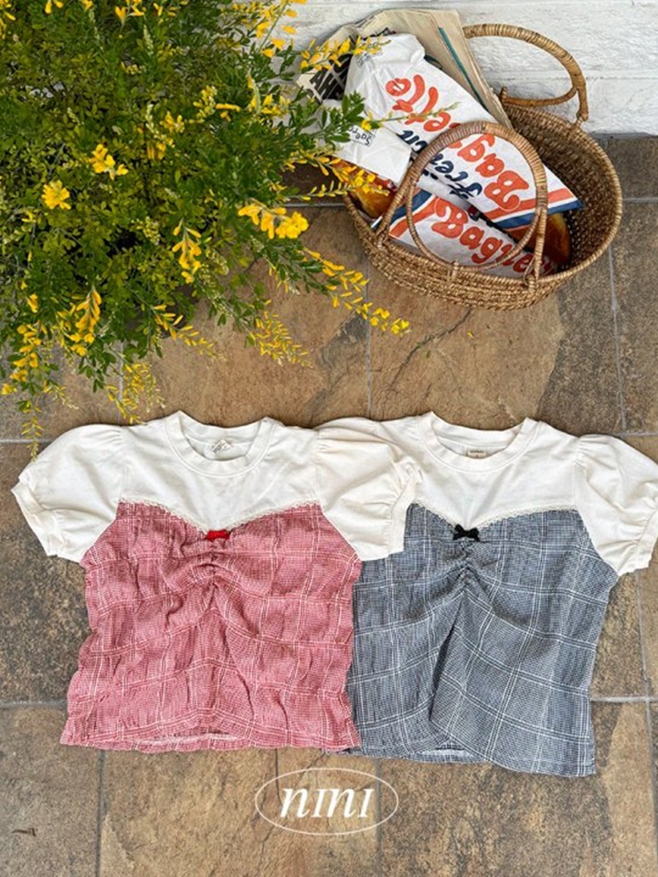 Shirring Bustier Tee