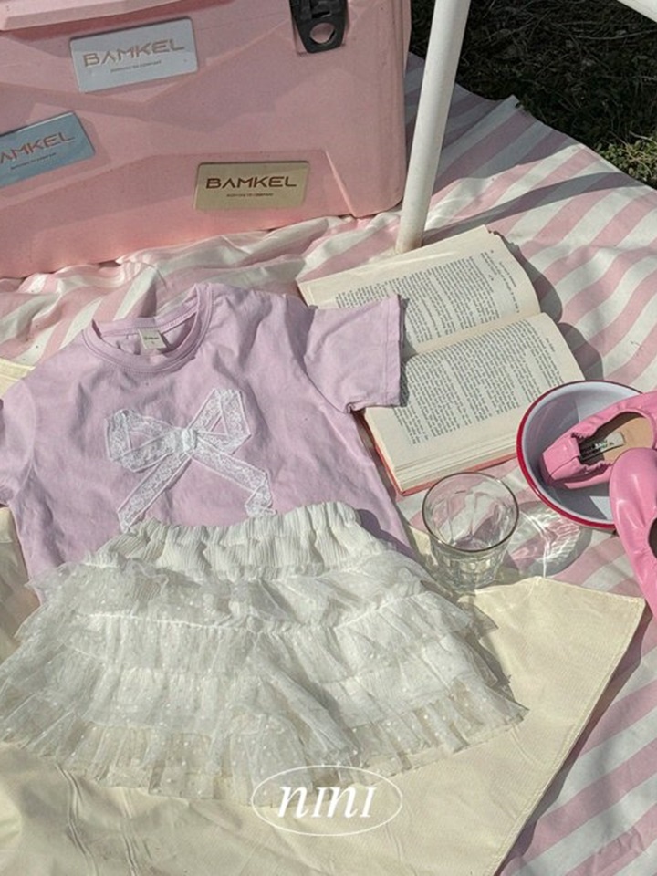 Lace Ribbon Tee