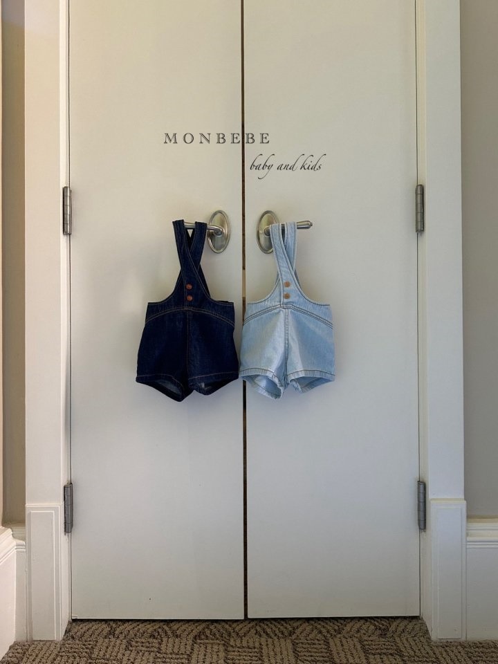 Denim Dungarees Short