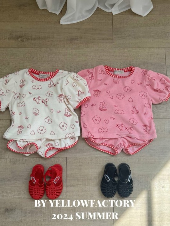 Terry Top Bottom Set