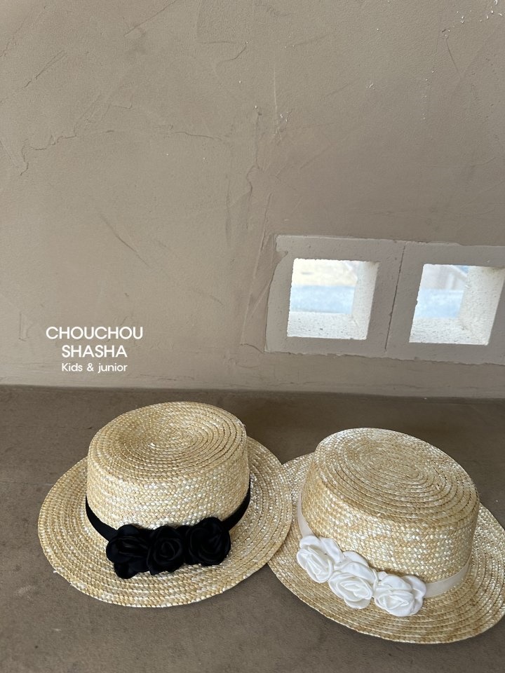 Rose Straw Hat