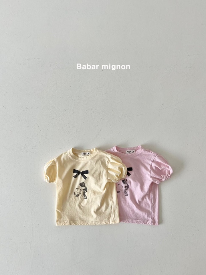 Rabbit Puff Tee