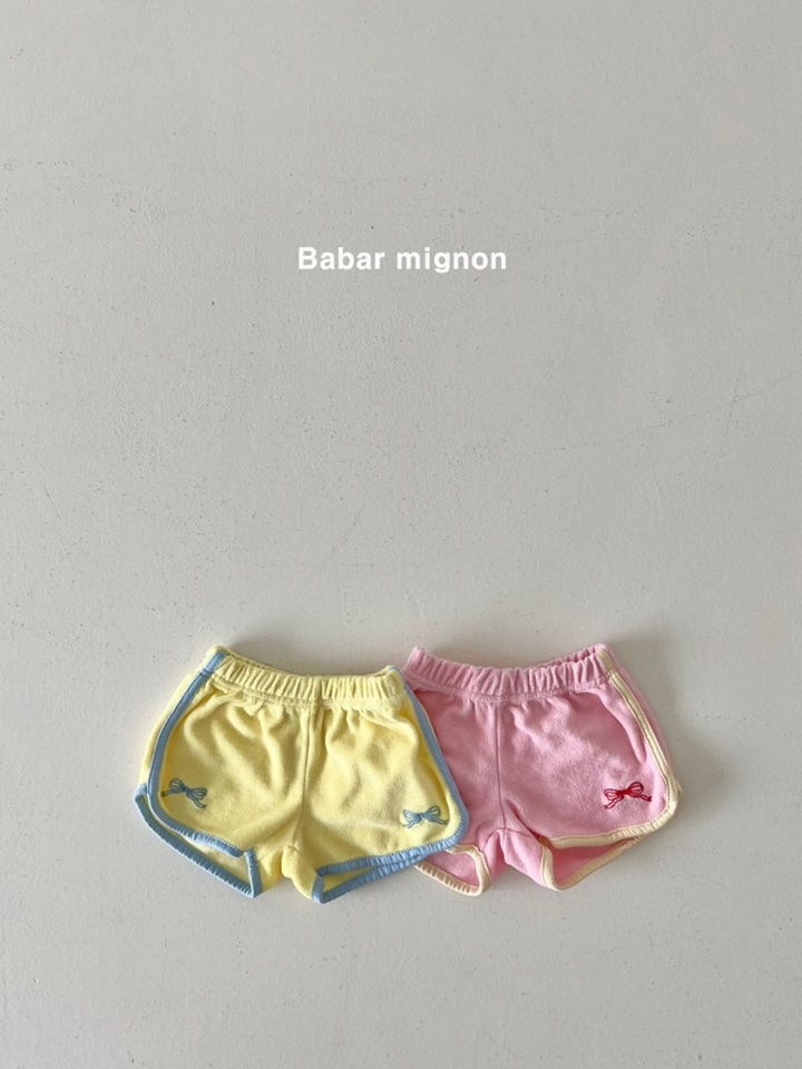 Piping Ribbon Shorts