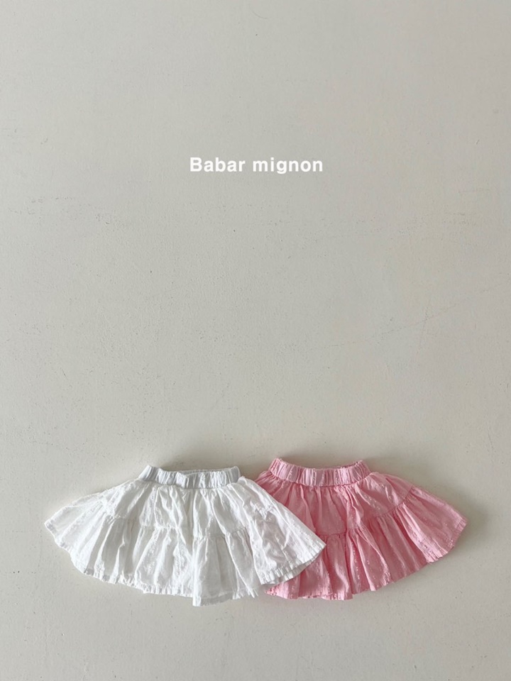 Eyelet Kan kan Skirt