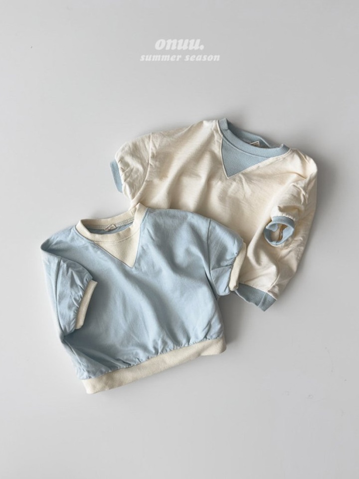 Triangle Short Sleeve Sweatshirt