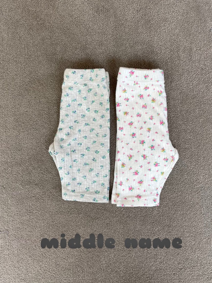 Flower Short Leggings