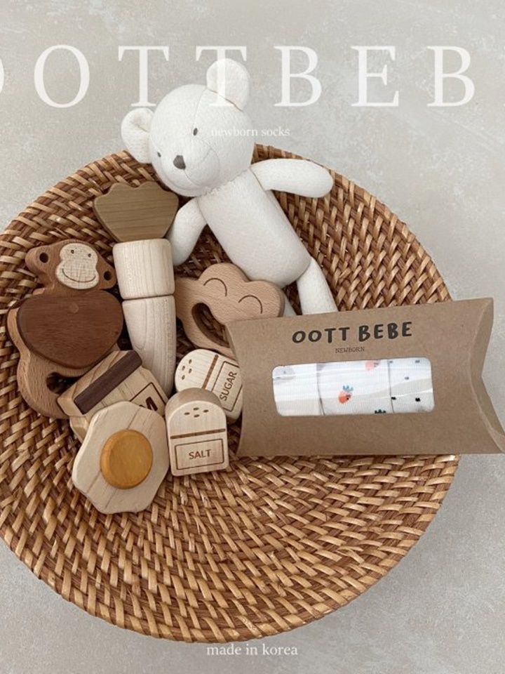 Newborn Pattern Socks Gift Packing