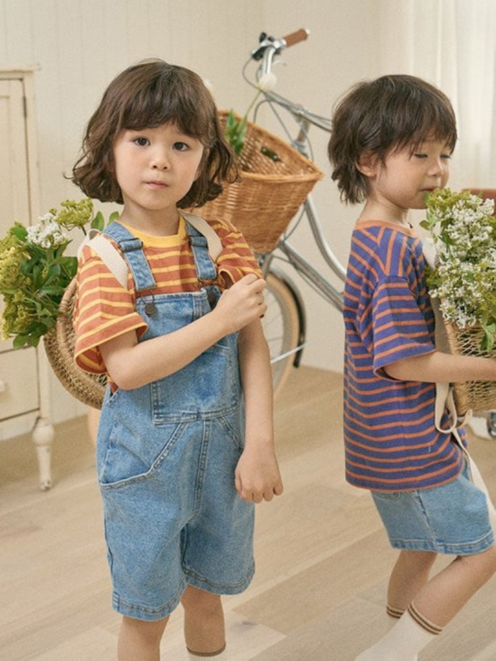 Soft Span Denim Overalls