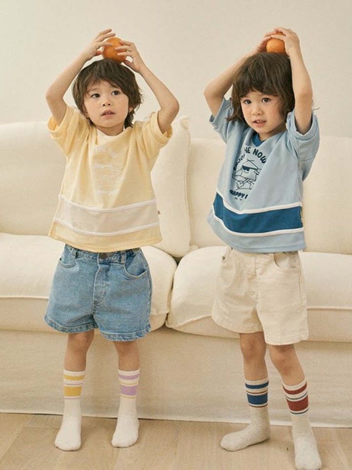 Soft Span C Denim Shorts