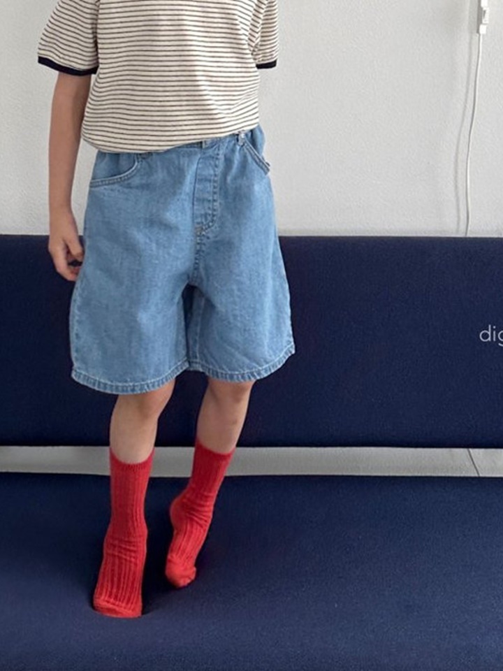 Bermuda Denim Pants