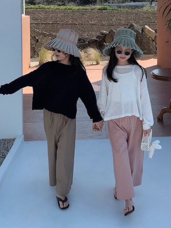 L Long Sleeve Tee With Mom