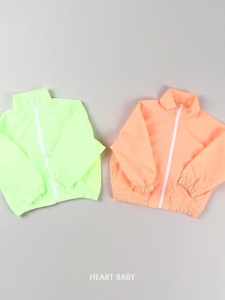 Neon Windbreaker Jumper