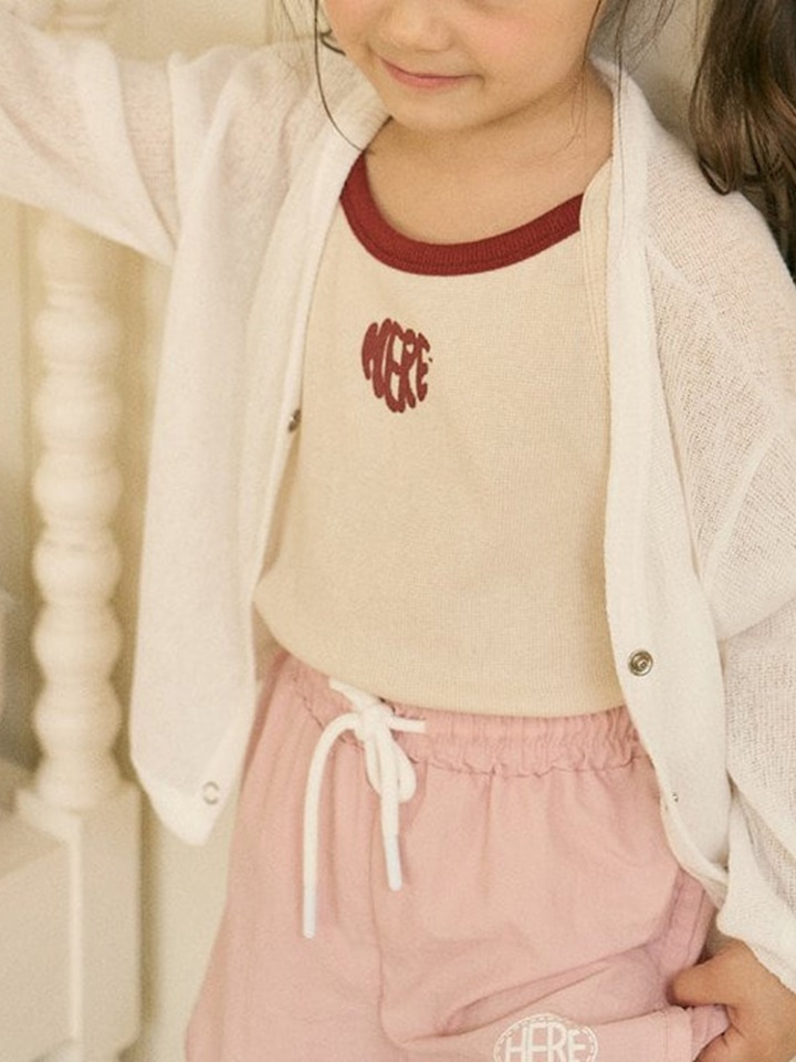 Of Eyelet Cardigan
