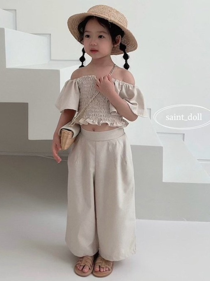 L Wide Pants With Mom