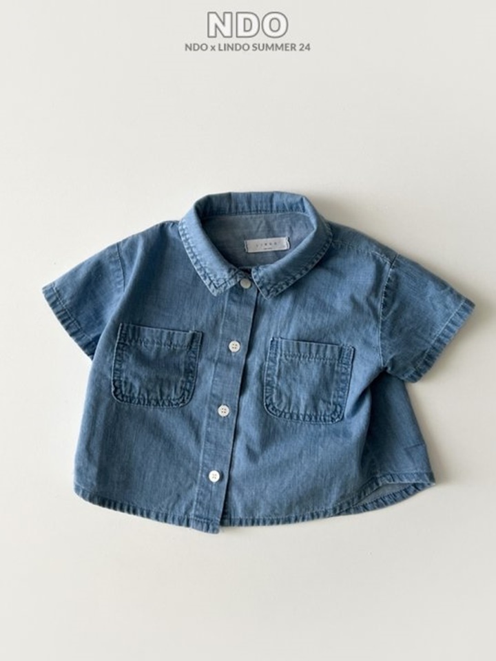 Denim Short Shirt