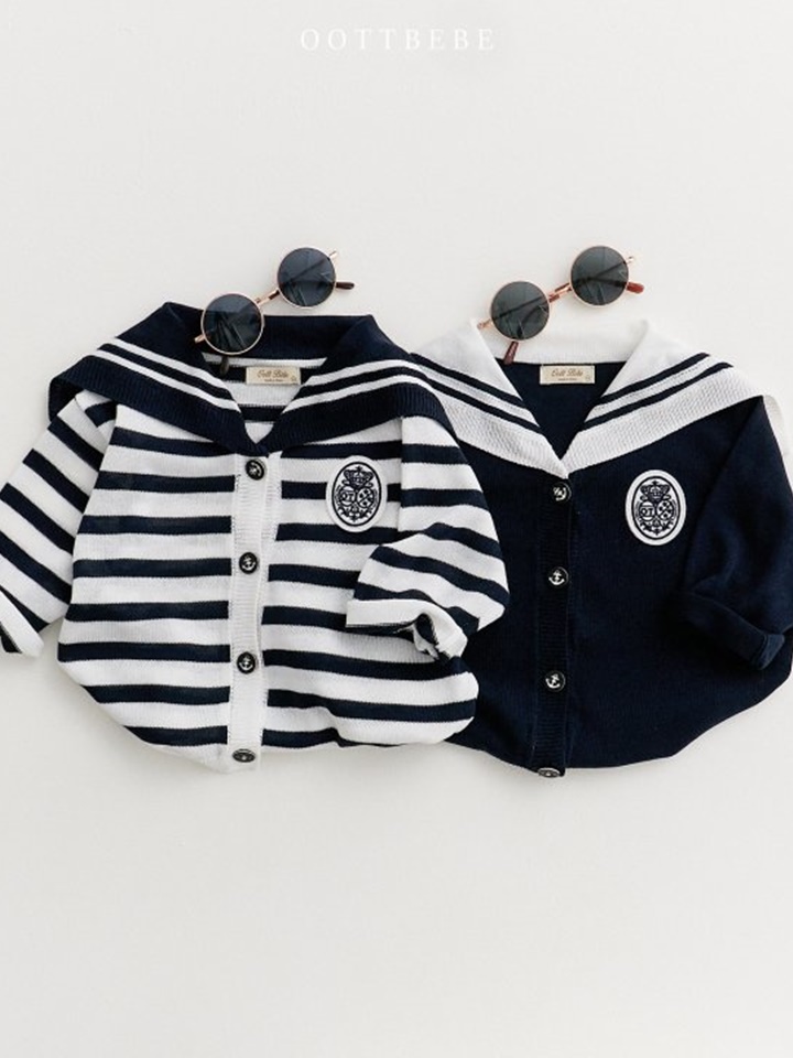 Summer Sailor Knit Cardigan