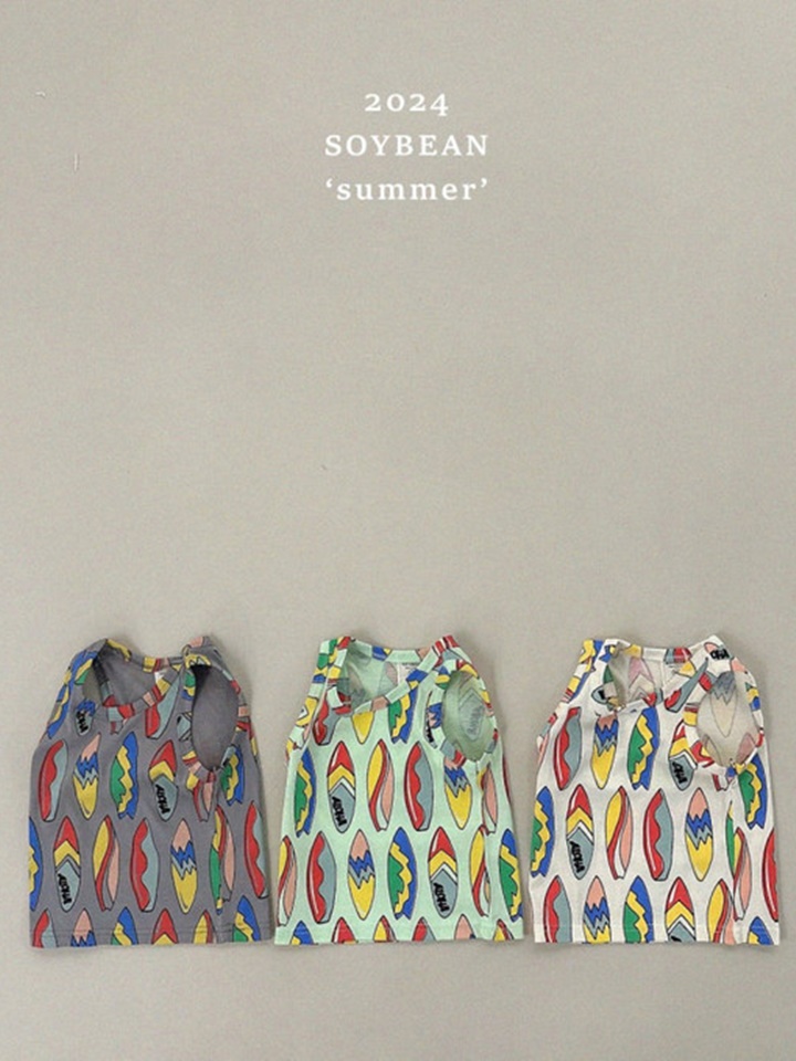Surfboard Sleeveless Tee