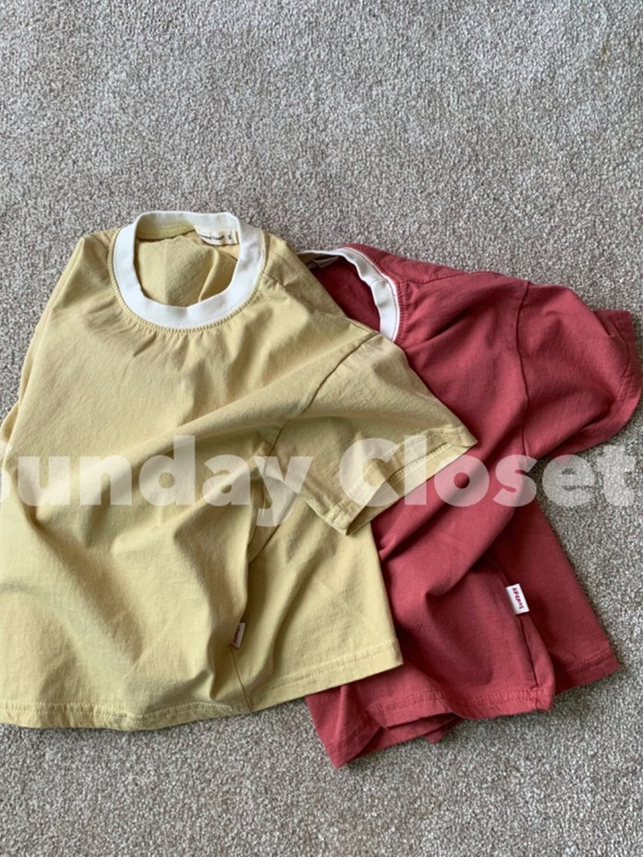 Cloud Color Short Sleeve Tee