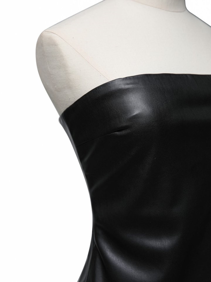 Vegan L Off Soulder Pencil Line Dress