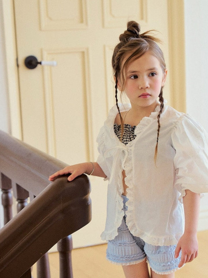 Morgan Lace Cardigan With Mom