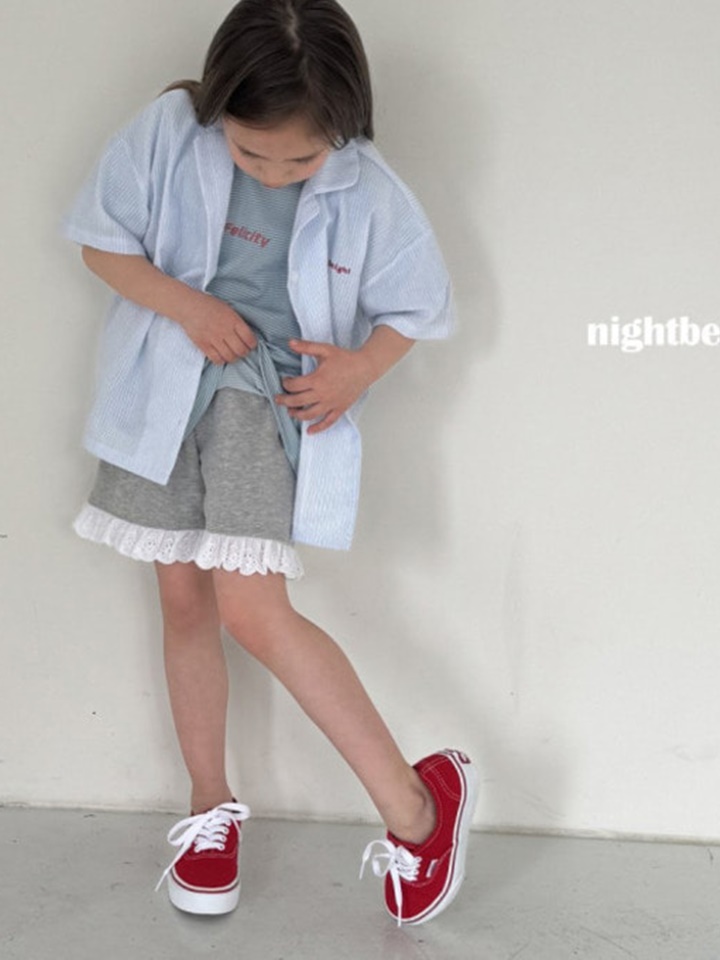Lace Frill Shorts With Mom
