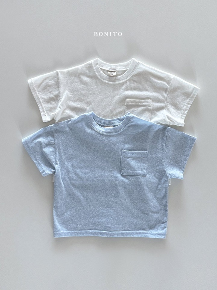 Slub C Pocket Tee