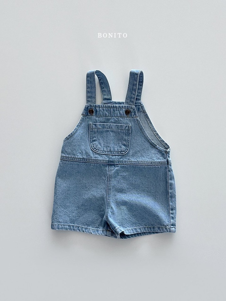 Denim Short Dungarees