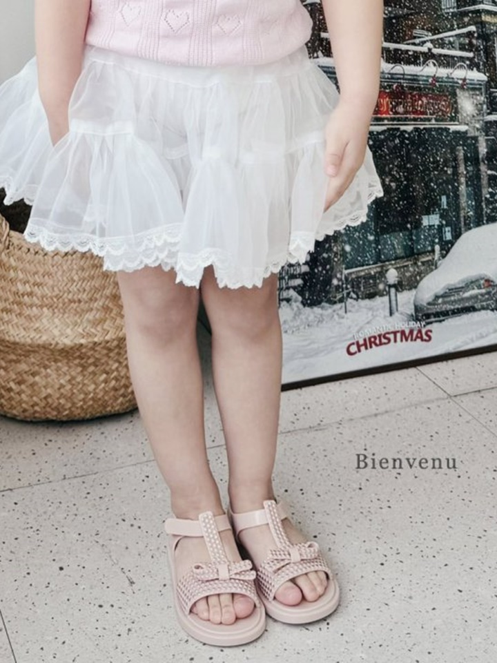 Kan Kan Chiffon Ribbon Skirt