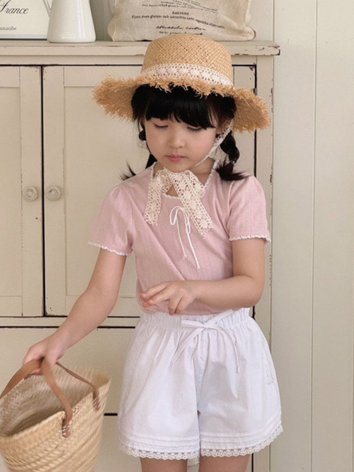 Lace Short Sleeve Tee