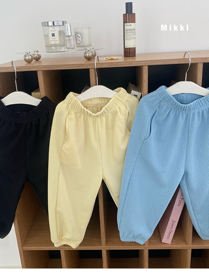 Unique Ice Wrinkle Pants With Mom