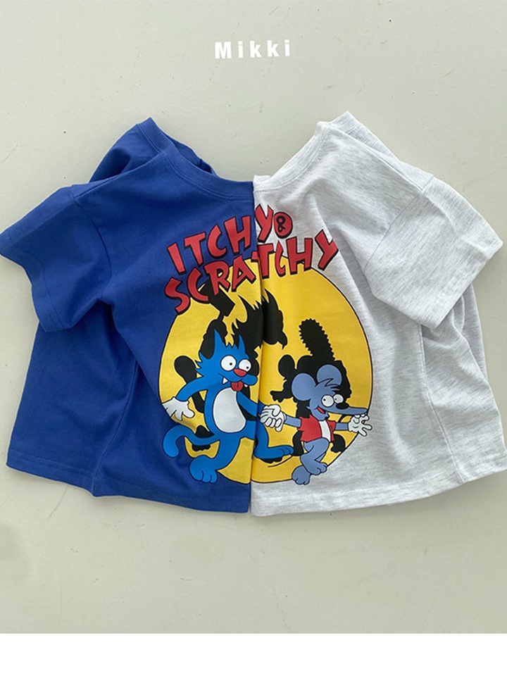 Mouse Cat Short Sleeve Tee