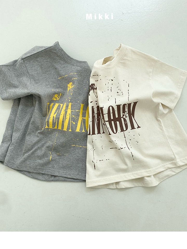 Reversal New York Short Sleeve Tee With Mom