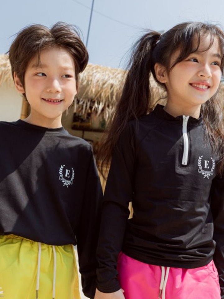 Rash Guard Half Zip Up