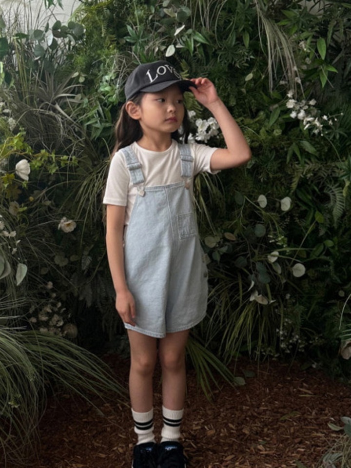 Berry Short Overalls