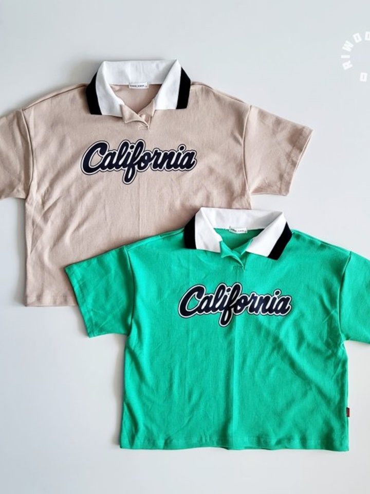 Kally Yocco Open Collar 1/2 Tee