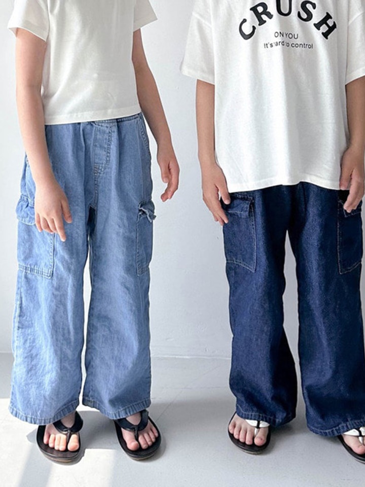 Miracle Cargo Denim Pants