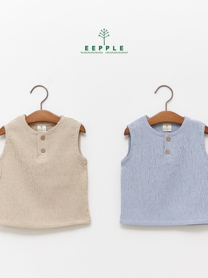 Sio Button Sleeveless Tee