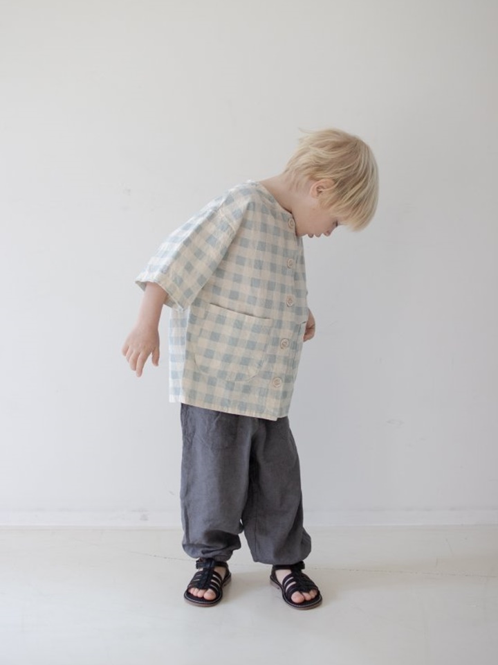 Milky Check Cardigan