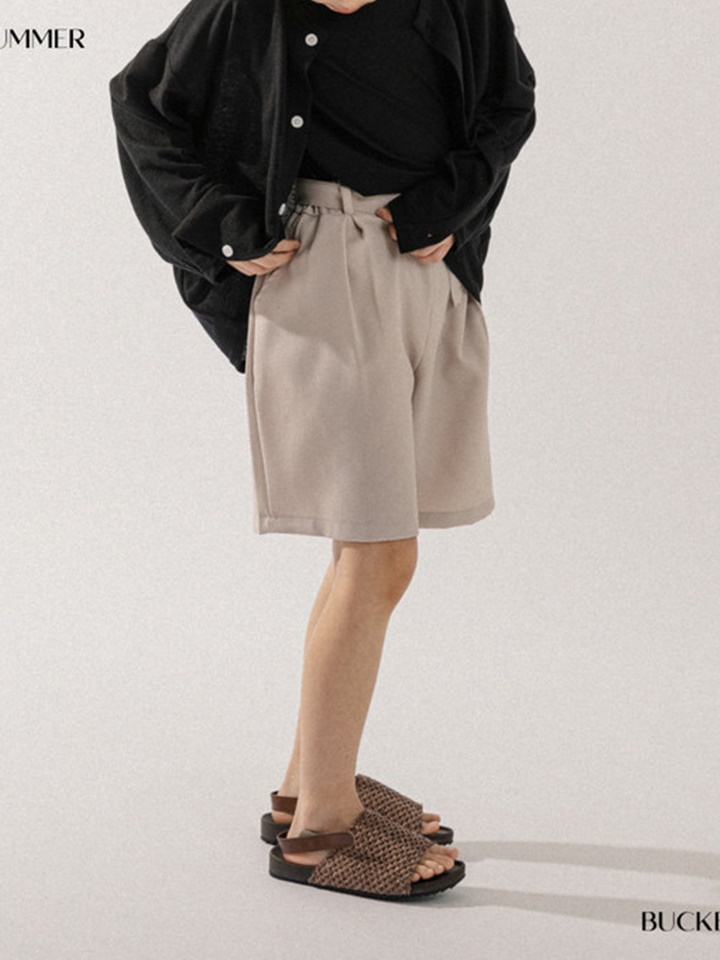 Belt Slacks Shorts