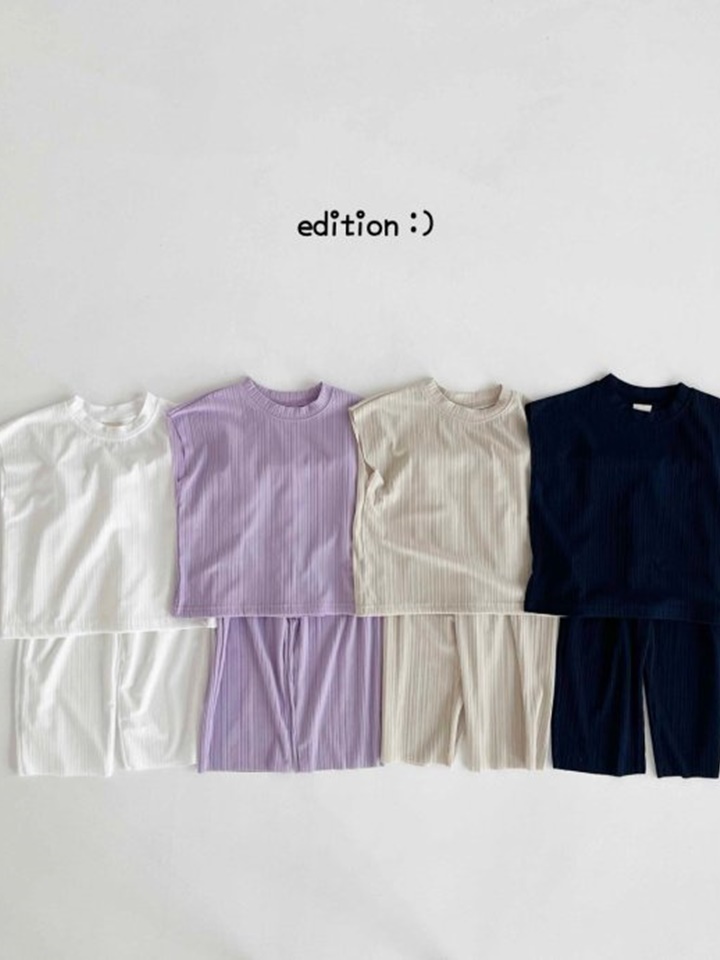 Pleats Top Bottom Set