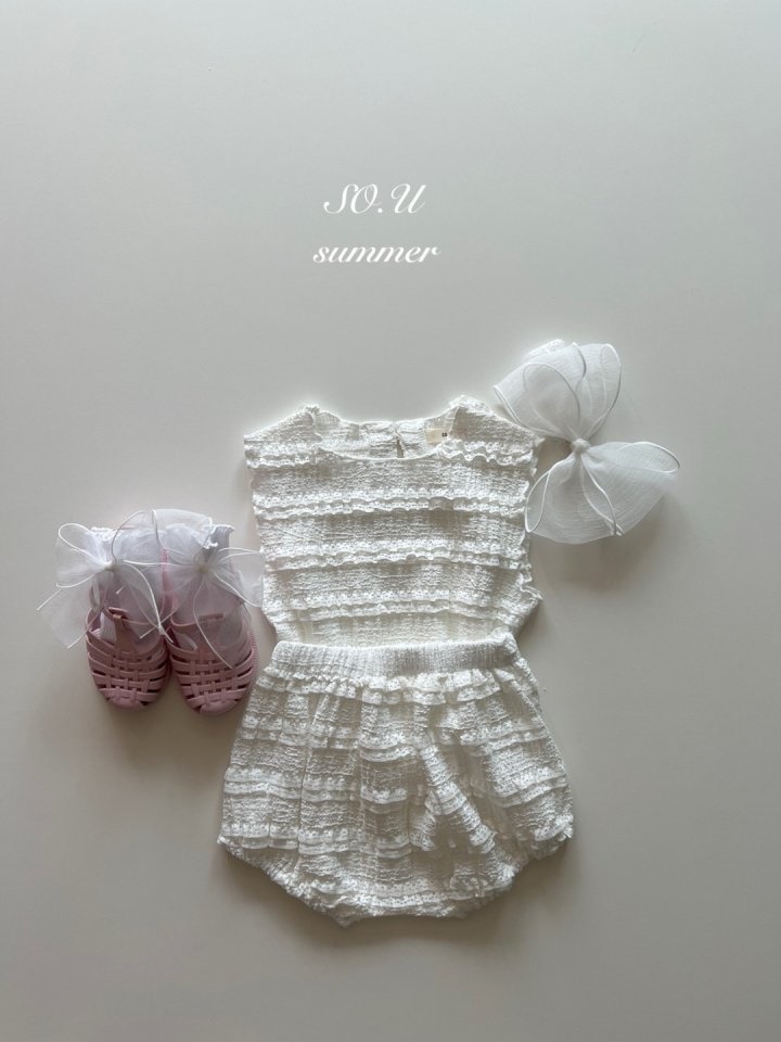 Kan Kan Bloomers  Top Bottom Set
