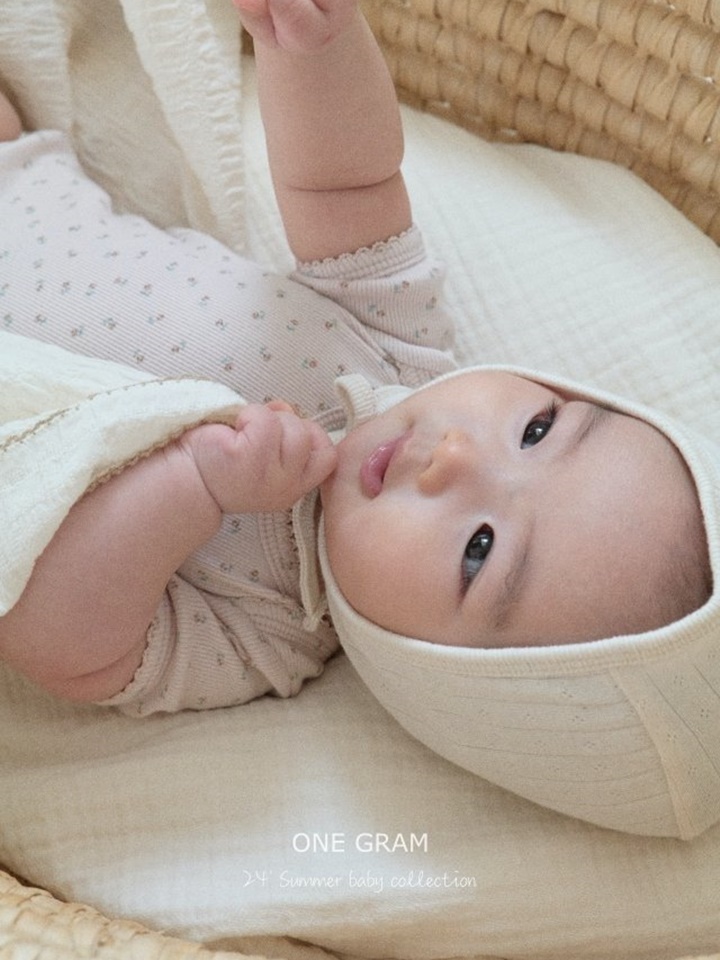 Helen Body Suit & Small Flower Bonnet