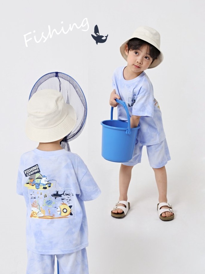 Fishing Water Paint Top Bottom Set