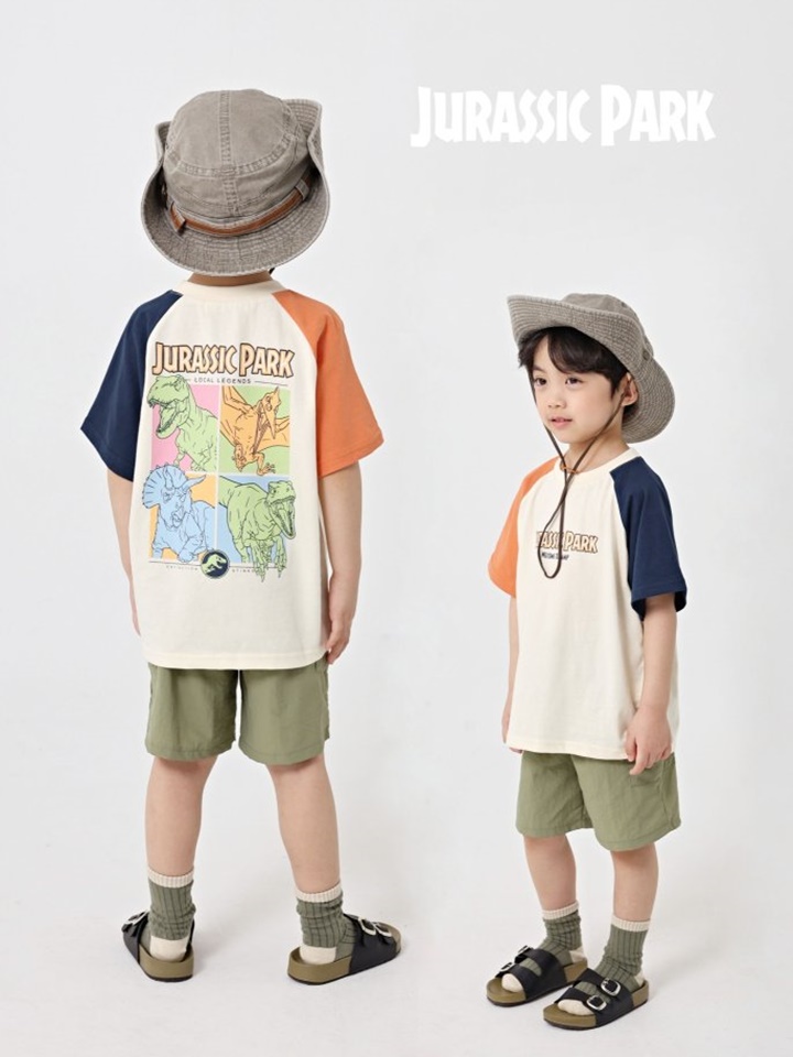 Jurassic Park Color Top Bottom Set