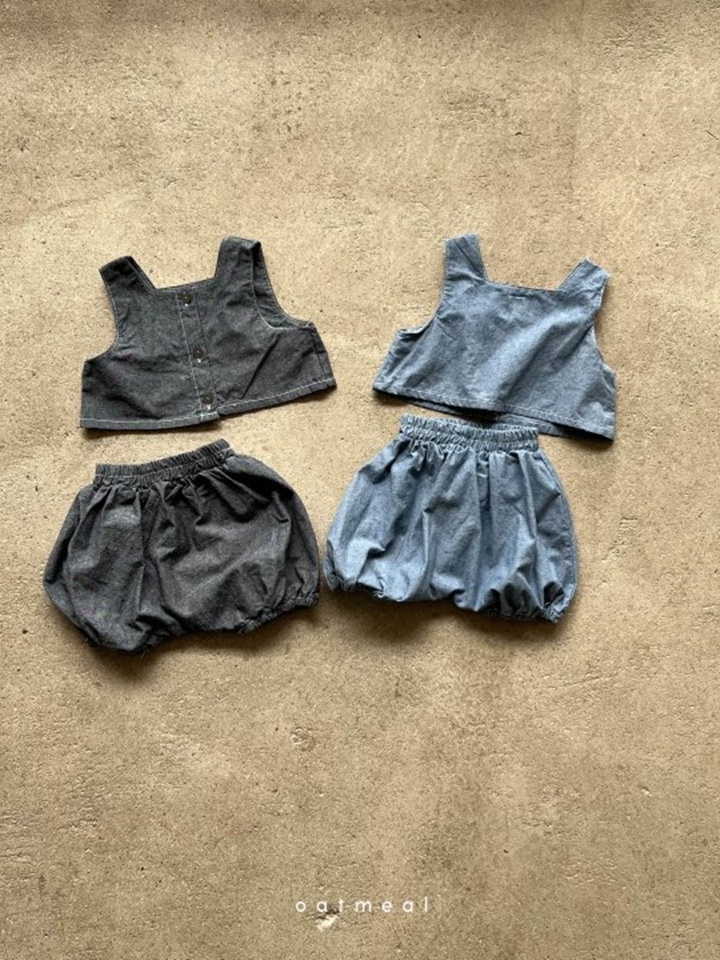 Pumpkin Bloomers Top Bottom Set