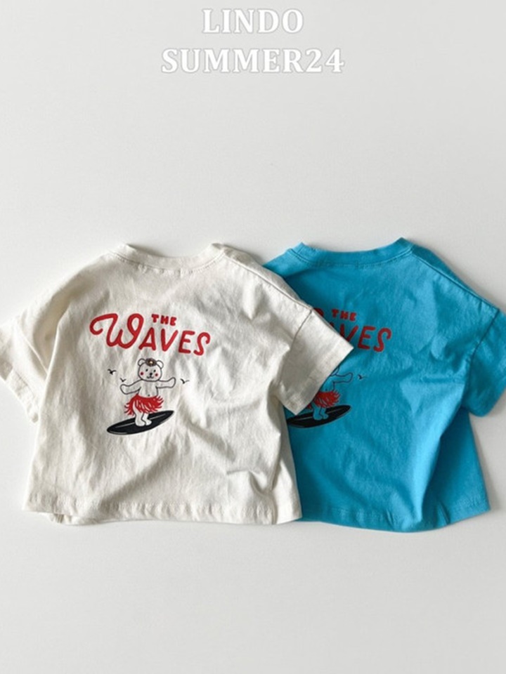 Wave Bear Tee