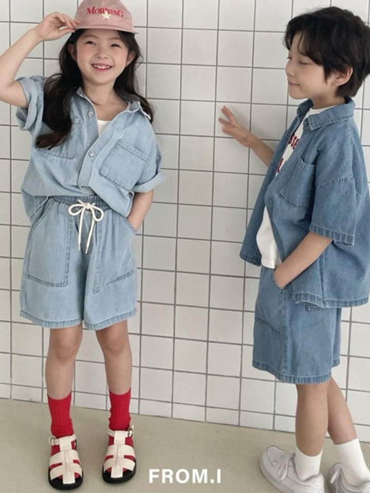 Banding Denim Pants