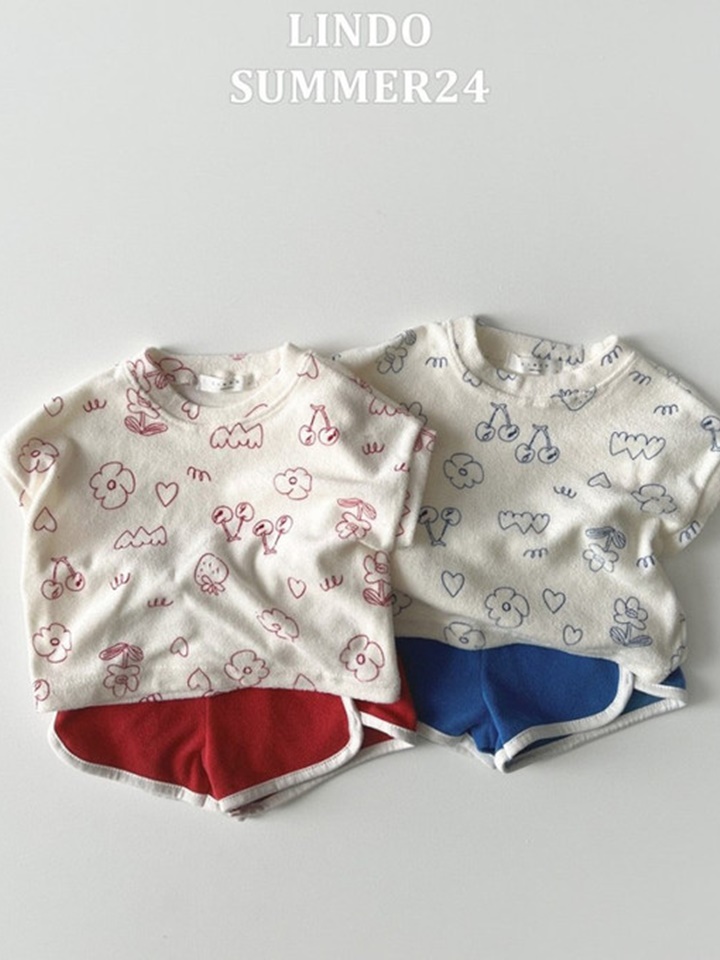 Fruit Sleeveless One-Piece