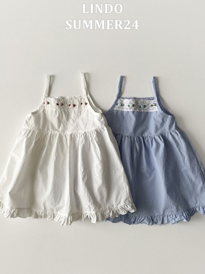Rose Sleeveless One-Piece