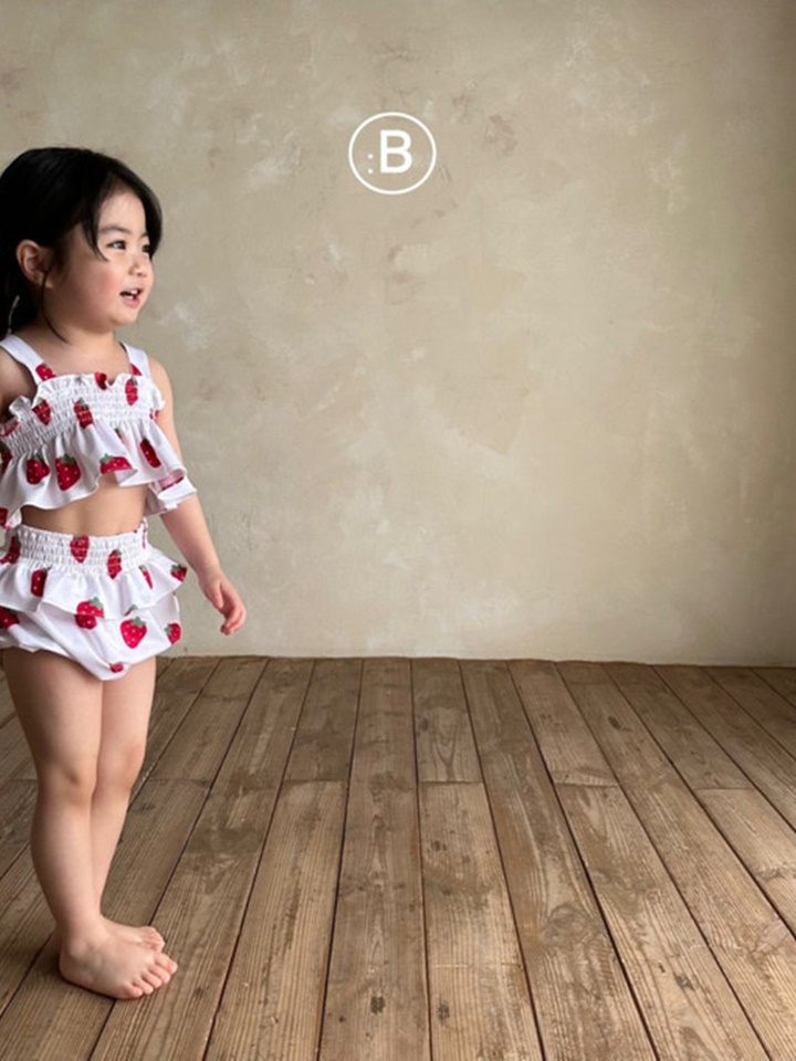 Bebe Strawberry Swim Suit